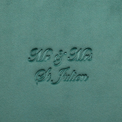 Guest Book in Dusty Teal - ELENA HONCH