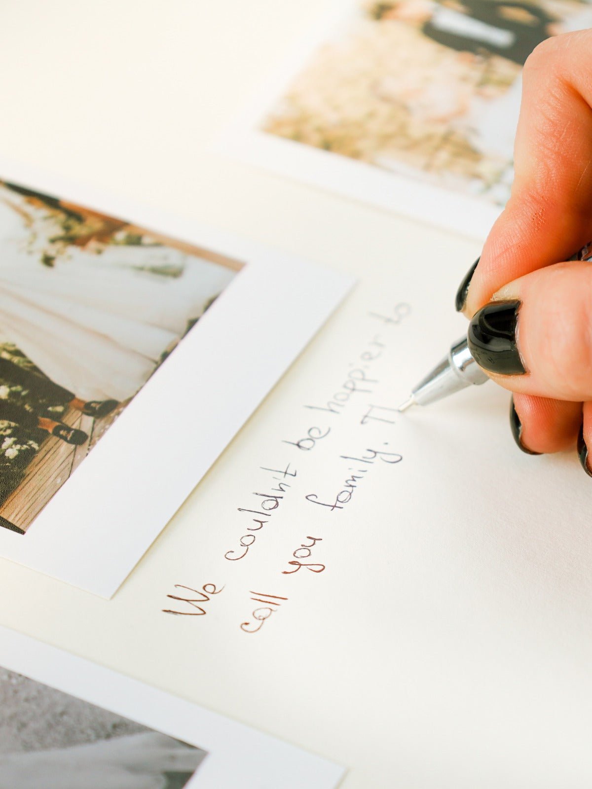 Guestbook in ivory - ELENA HONCH