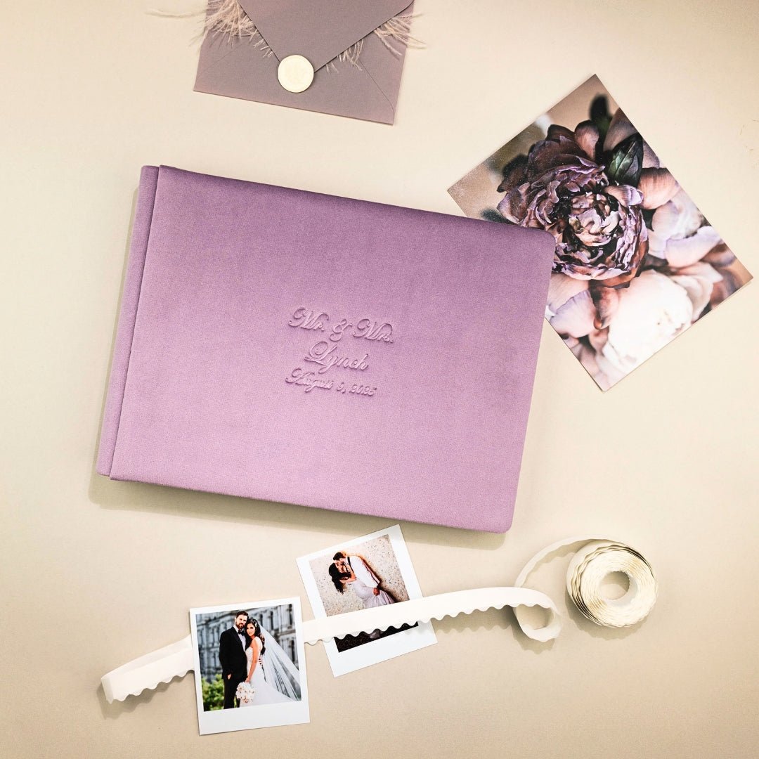 Guestbook in Lavender - ELENA HONCH