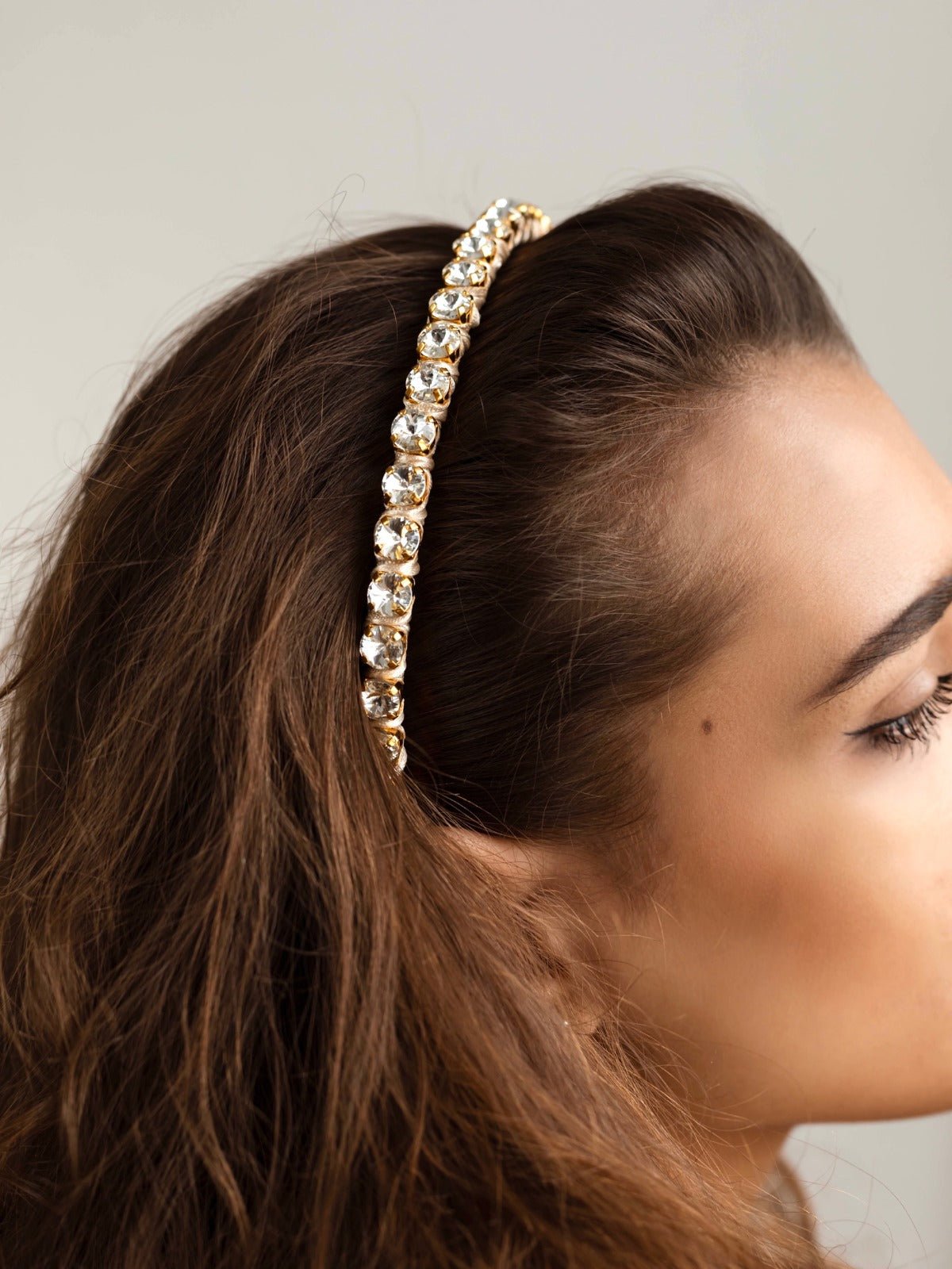 Headband Linda Ivory - ELENA HONCH