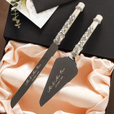 Ivory Cake Set with pearls - ELENA HONCH