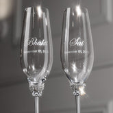 Laser - Enraved Flutes Avrora & Cake Set in Silver - ELENA HONCH