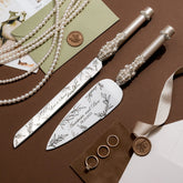 Lily Set Ivory with Pearls - ELENA HONCH