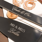 Margaret Wedding Flutes & Cake Set in Ivory - ELENA HONCH