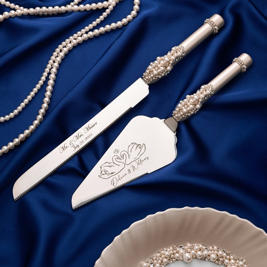 Pearl Avrora Set Ivory - ELENA HONCH