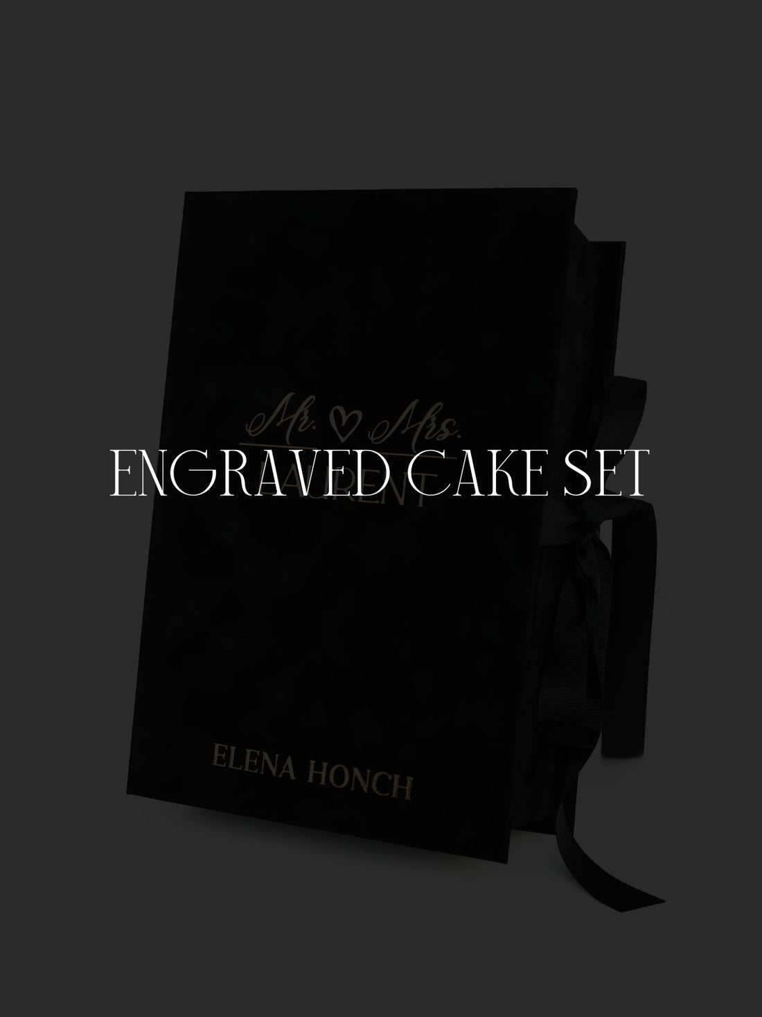 Personalization for cake set - ELENA HONCH