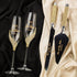 Personalized Flutes & Cake Set in Gold - ELENA HONCH