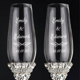 Personalized Flutes Ivy in Blush - ELENA HONCH