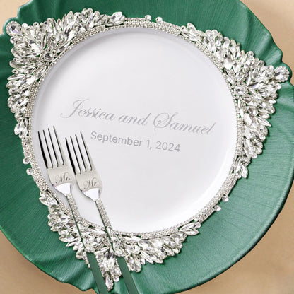 Plate and Forks Emerald Set - ELENA HONCH