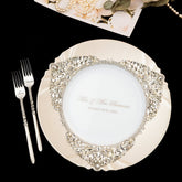 Plate And Forks Ivory Set - ELENA HONCH