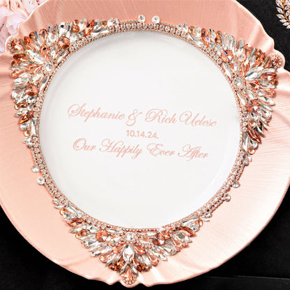 Plate And Forks Rose Gold Set - ELENA HONCH