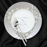 Plate And Forks Silver Set - ELENA HONCH