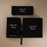 Plate & Forks White Set in Silver Satin-Lined Boxes - ELENA HONCH