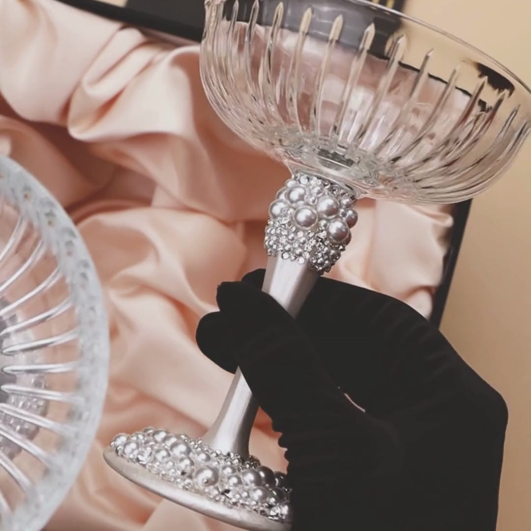 Celeste Custom Flutes Set for Quinceañera