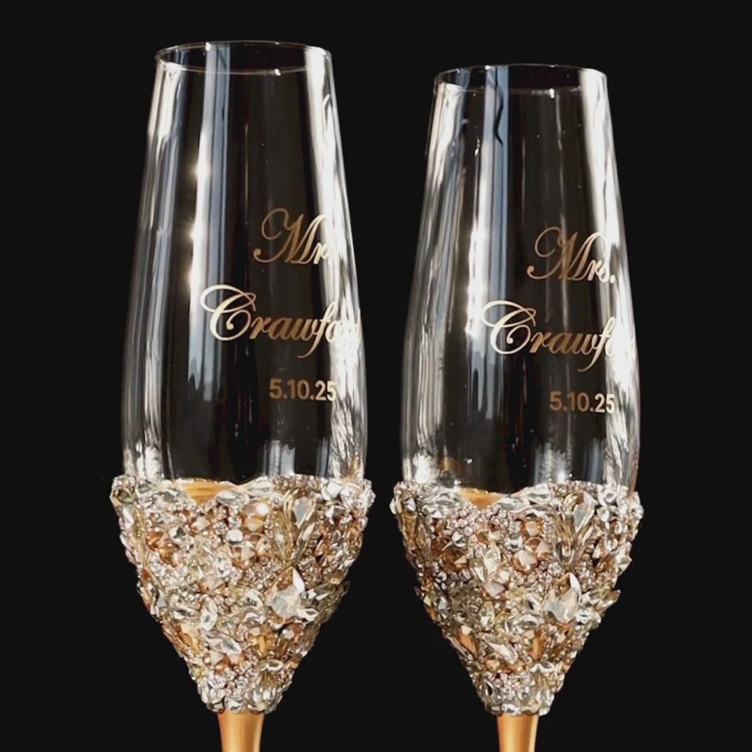 Flutes Blossom Gold