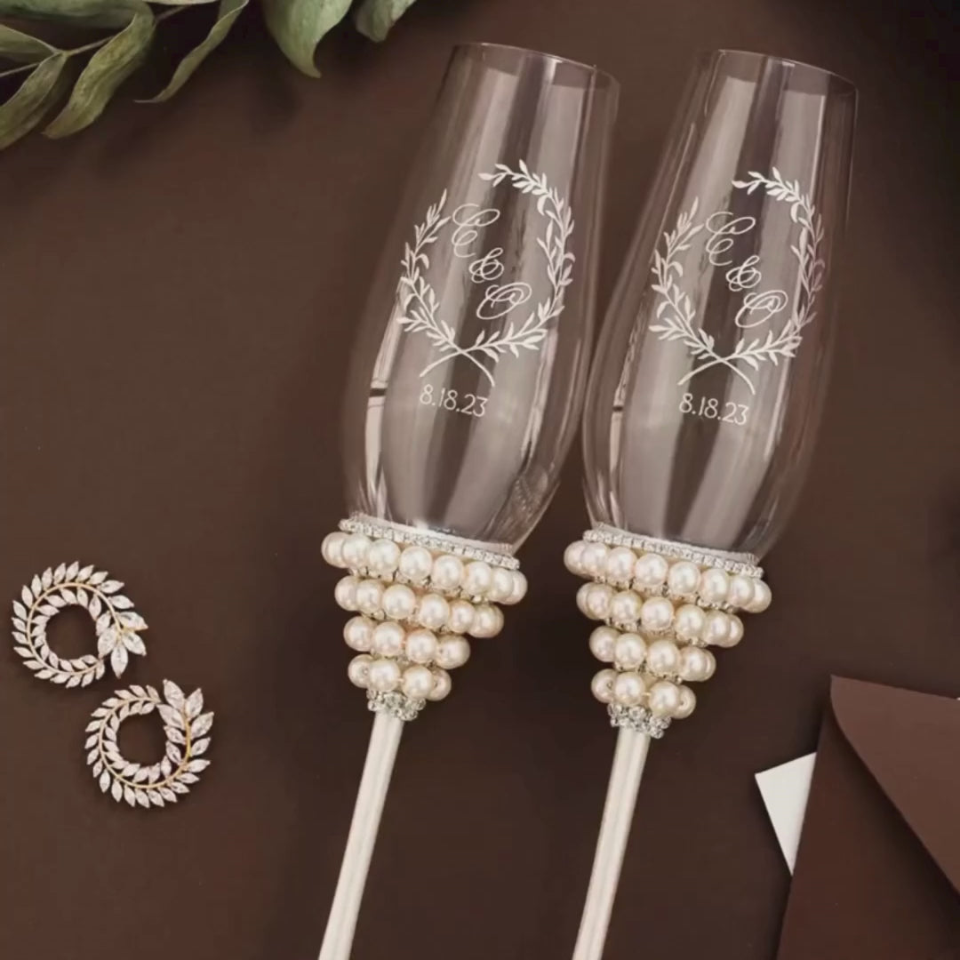 Pearls Margaret Flutes Ivory