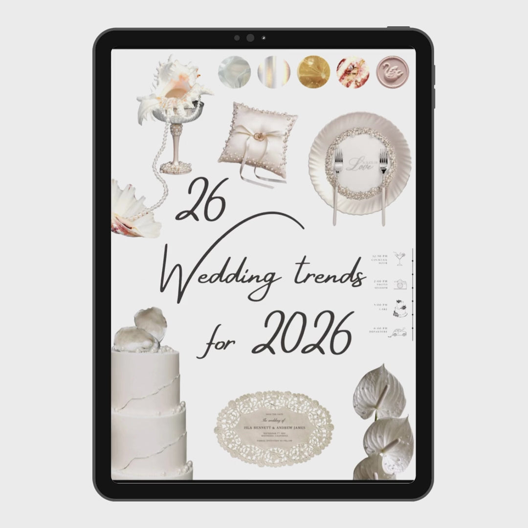 26 Wedding Trends &amp; Colors for 2026 Every Bride Needs to Know