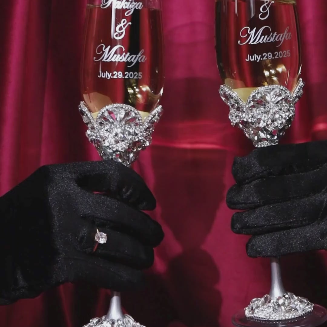Silver Flower Flutes