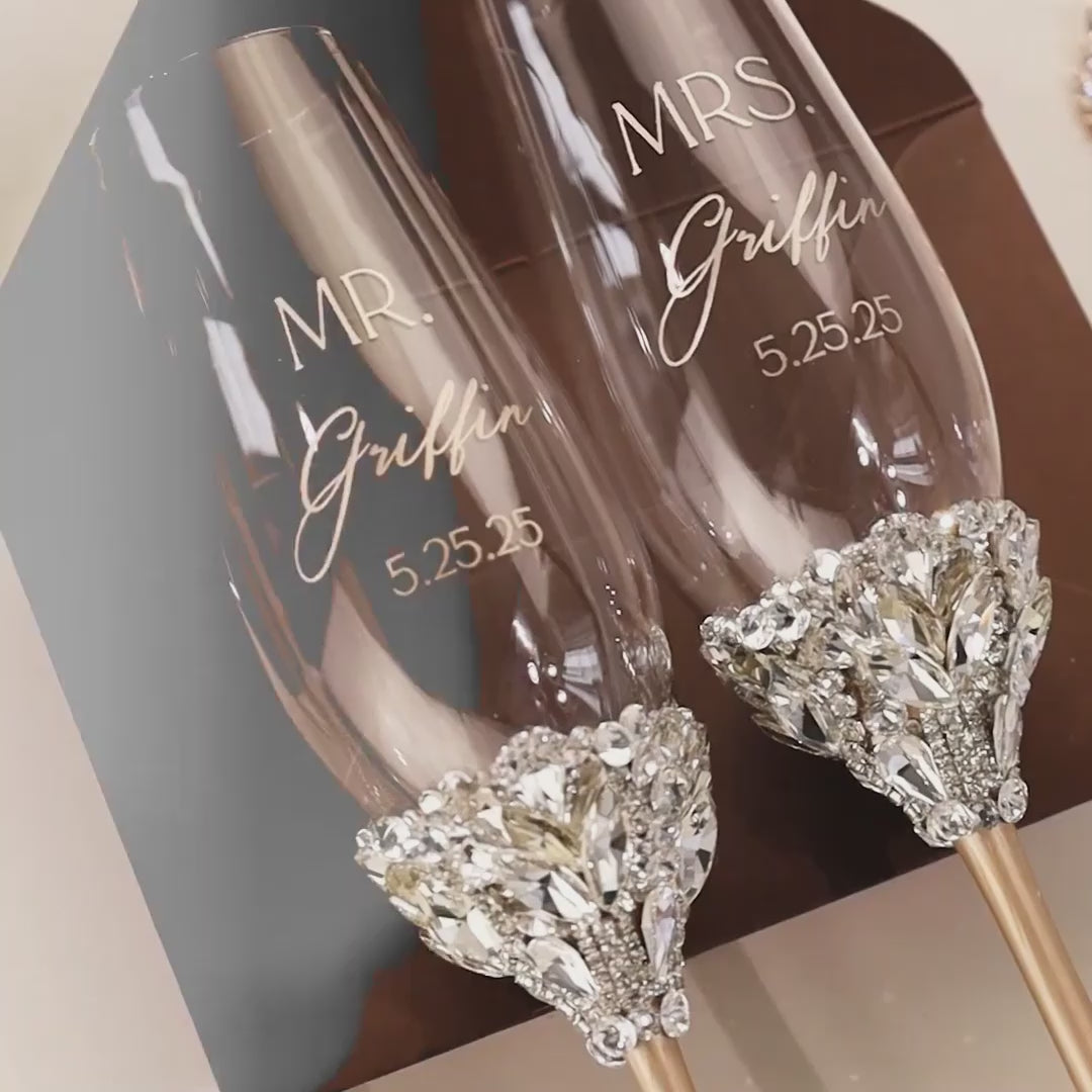 Glasses Ruta In Champagne Color