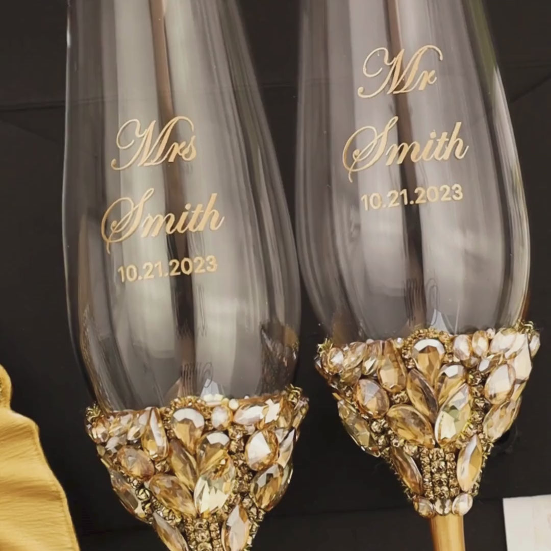 2nd Anniversary Gift Ruta Set Gold