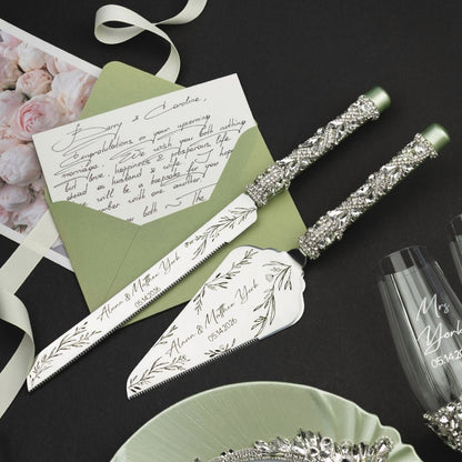 Ruta Set in Eucalyptus Color - ELENA HONCH