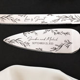 Ruta Silver Flutes & Cake Cutting Set - ELENA HONCH