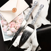 Ruta Silver flutes & Cake set - ELENA HONCH