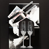 Ruta Silver flutes & Cake set - ELENA HONCH