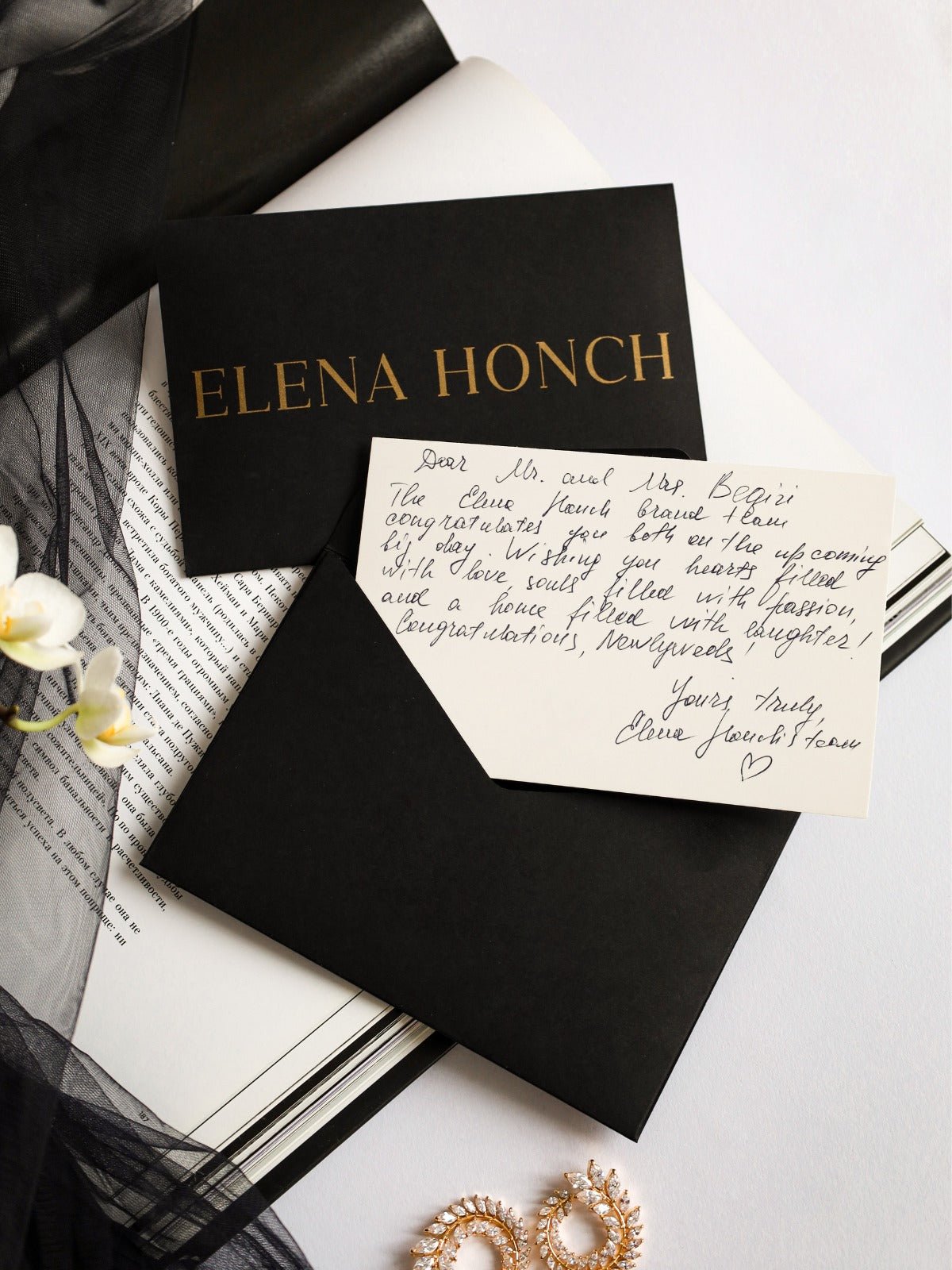 Set Ivory Tulipa - ELENA HONCH