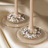 Swan - Inspired Flutes Blossom Ivory & Pearls - ELENA HONCH