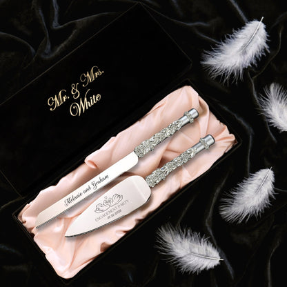 Swan Silver Cake Set - ELENA HONCH