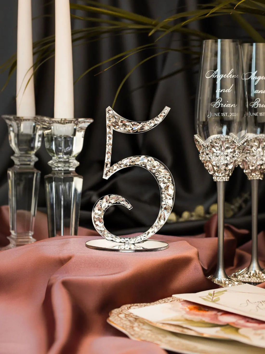 Table Numbers Silver - ELENA HONCH