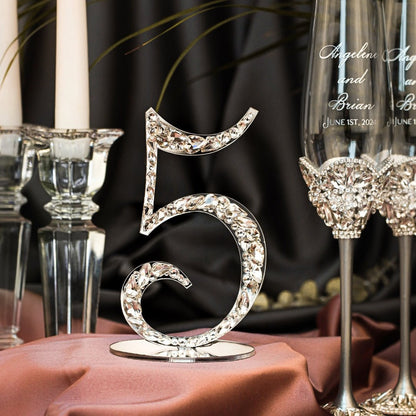 Table Numbers Silver - ELENA HONCH