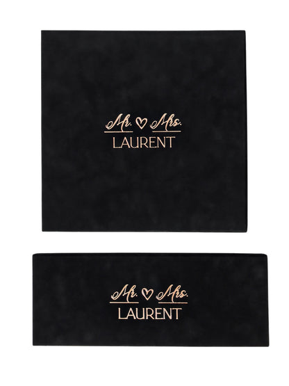 Velvet Gift Box For Set of 5 With Personalization - ELENA HONCH