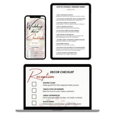 Wedding Decor Checklists - ELENA HONCH