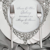 White Set Blossom in Silver Satin-Lined Boxes - ELENA HONCH