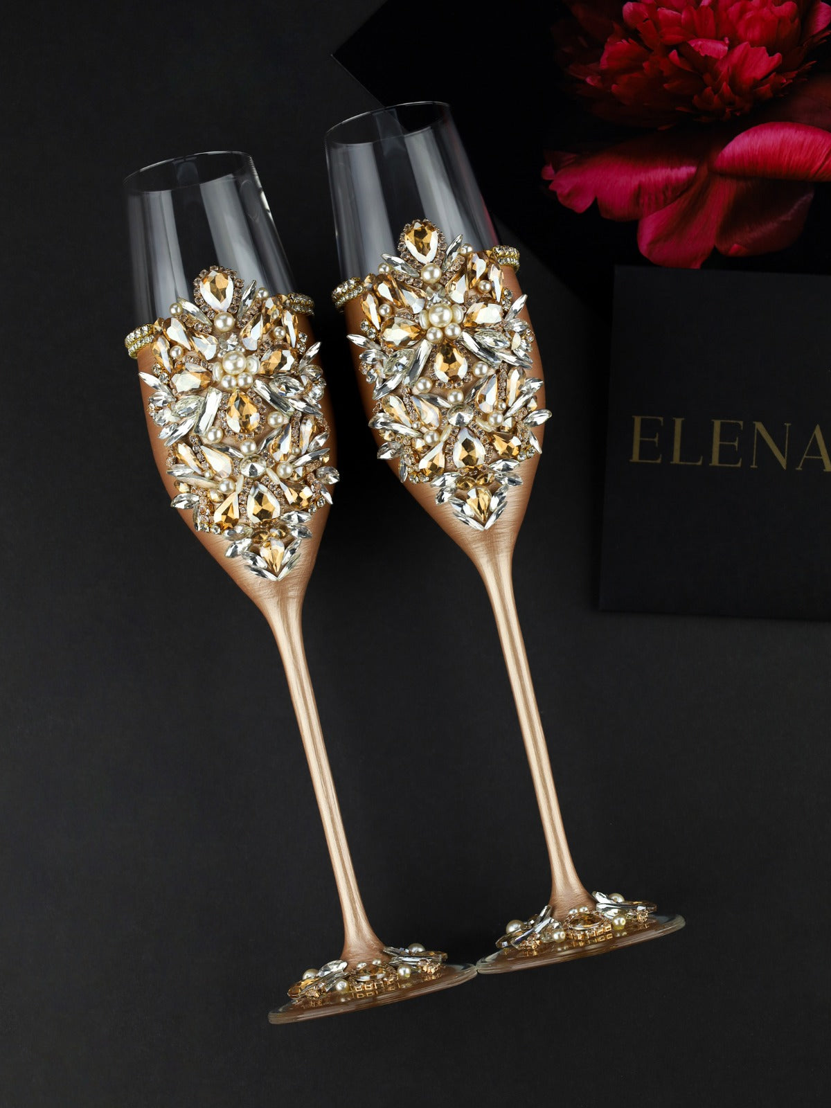 Flutes In Champagne Color