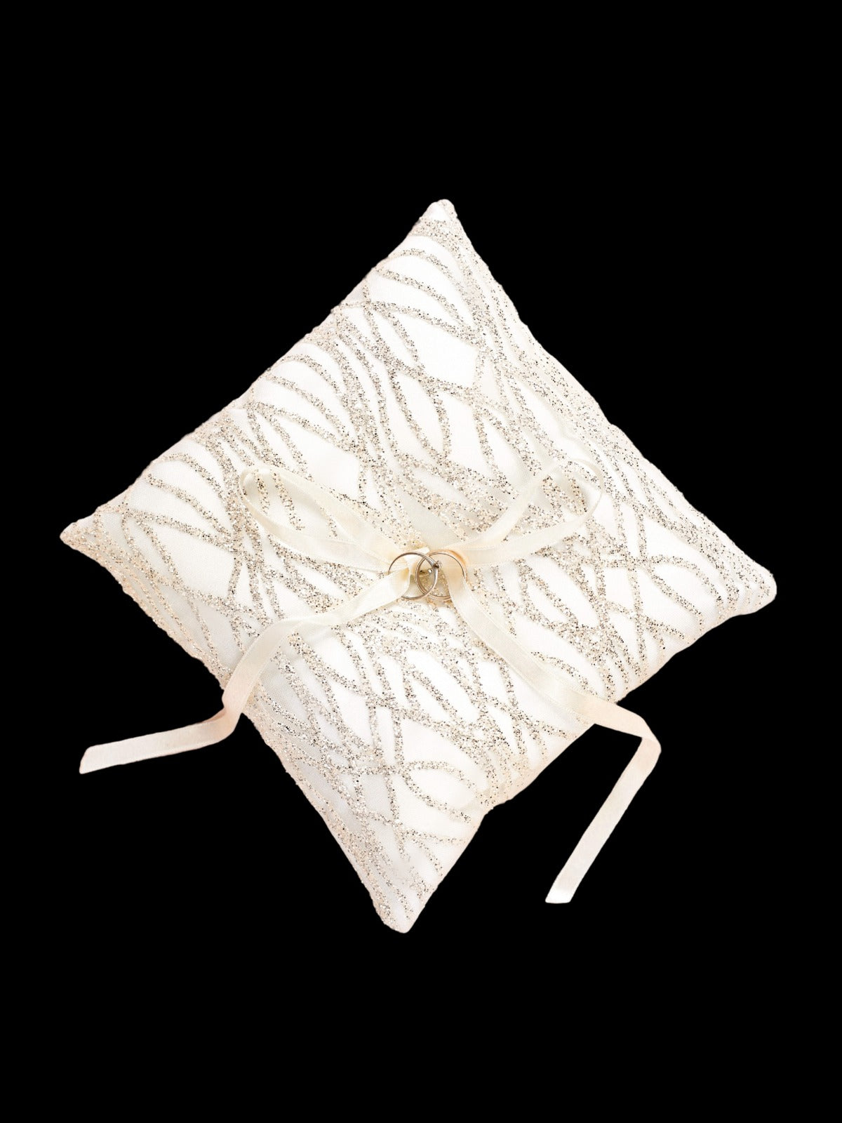 Wedding Pillow For Rings Ivory